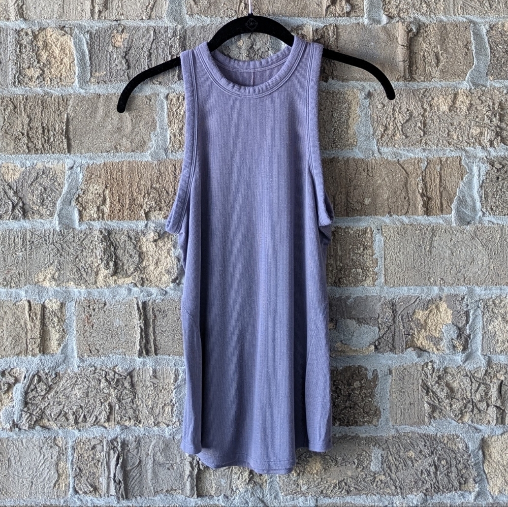 lululemon athletica Lavender Ribbed Tank Top